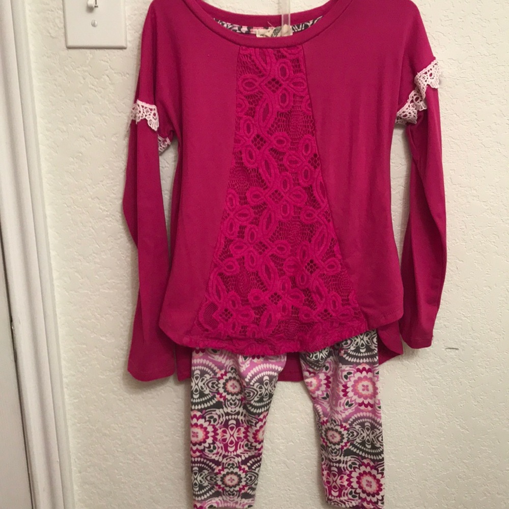 Matching set girls size 4